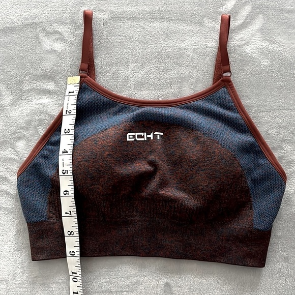 Echt Arise Key Sportsbra Navy and Dark Red Size L - Picture 15 of 16